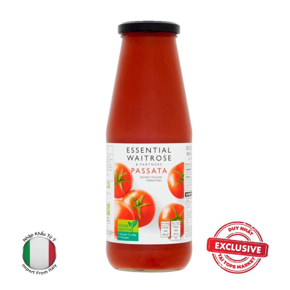 CÀ CHUA NGHIỀN PASSATA ESSENTIAL WAITROSE & PARTNERS