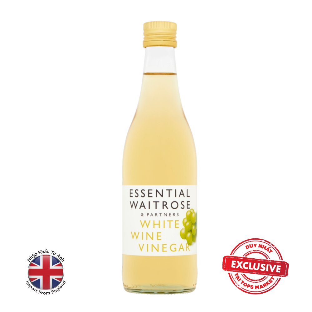 GIẤM VANG TRẮNG ESSENTIAL WAITROSE & PARTNERS