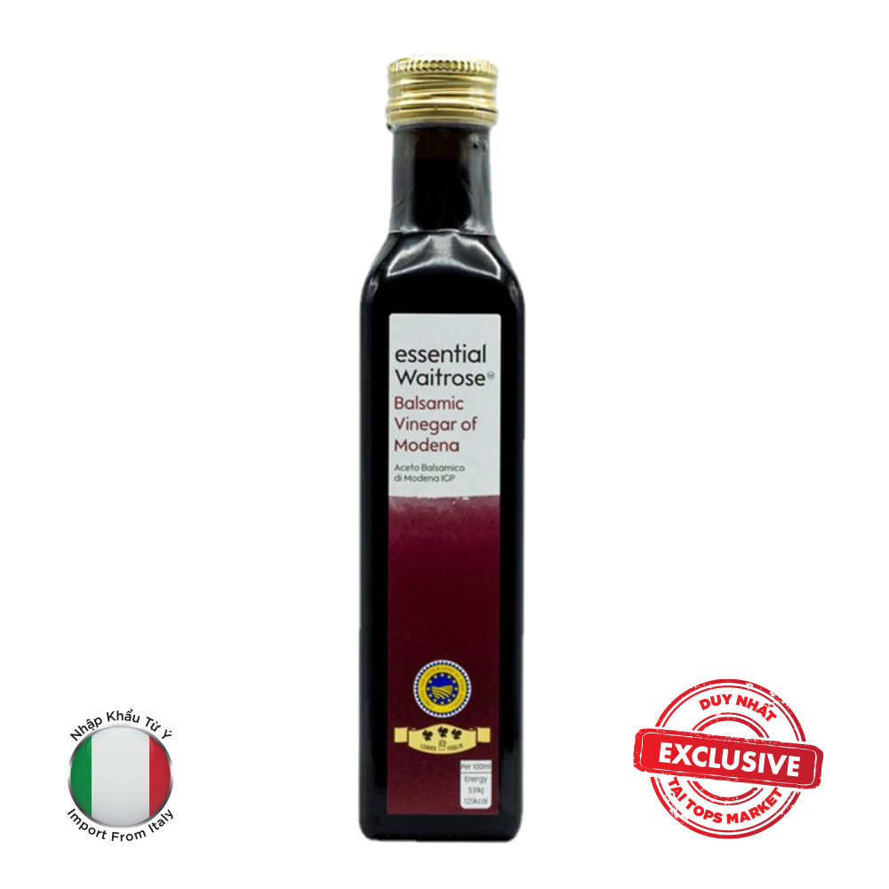 GIẤM BALSAMIC MODENA ESSENTIAL WAITROSE & PARTNERS