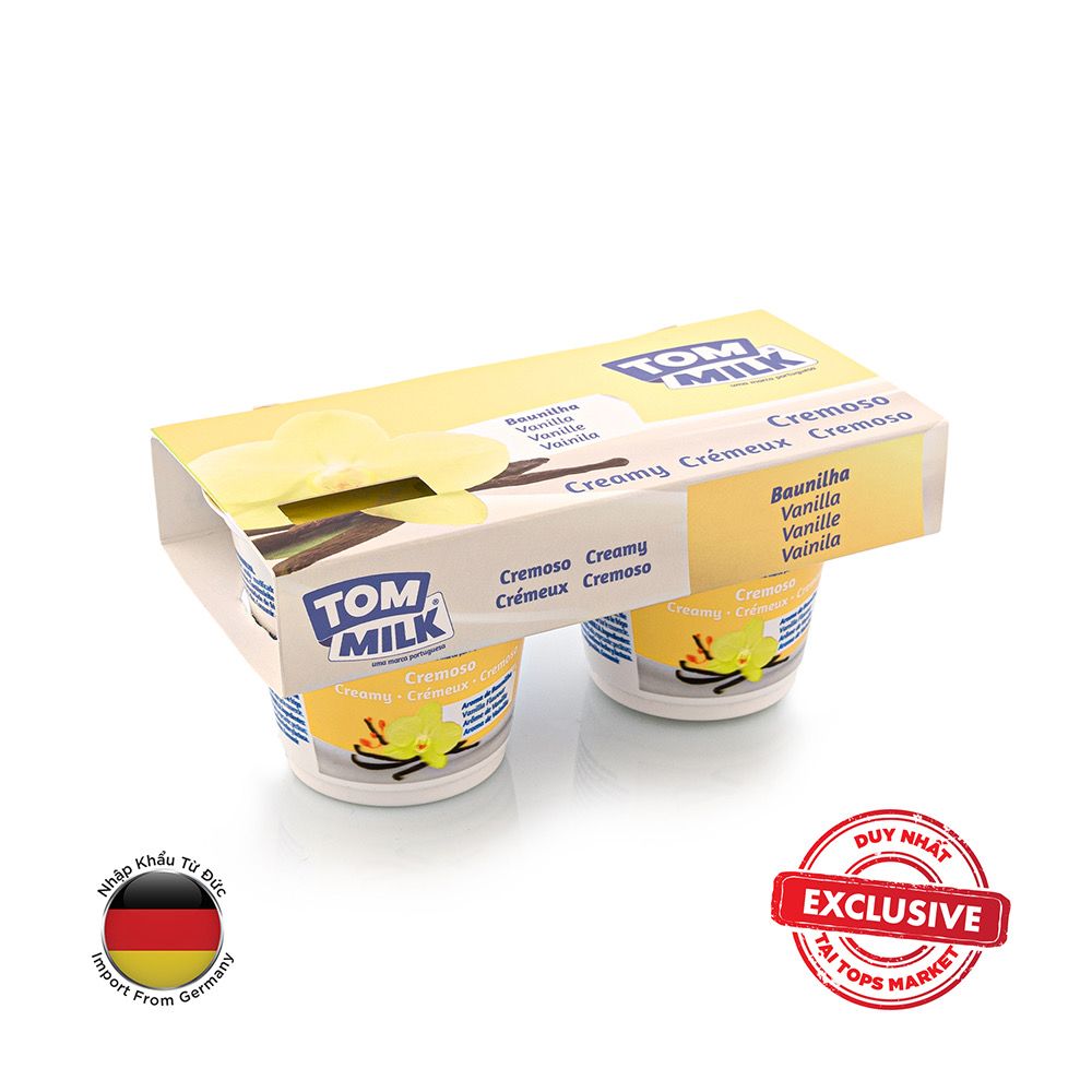 SỮA CHUA HƯƠNG VANI TOM MILK 2X125G