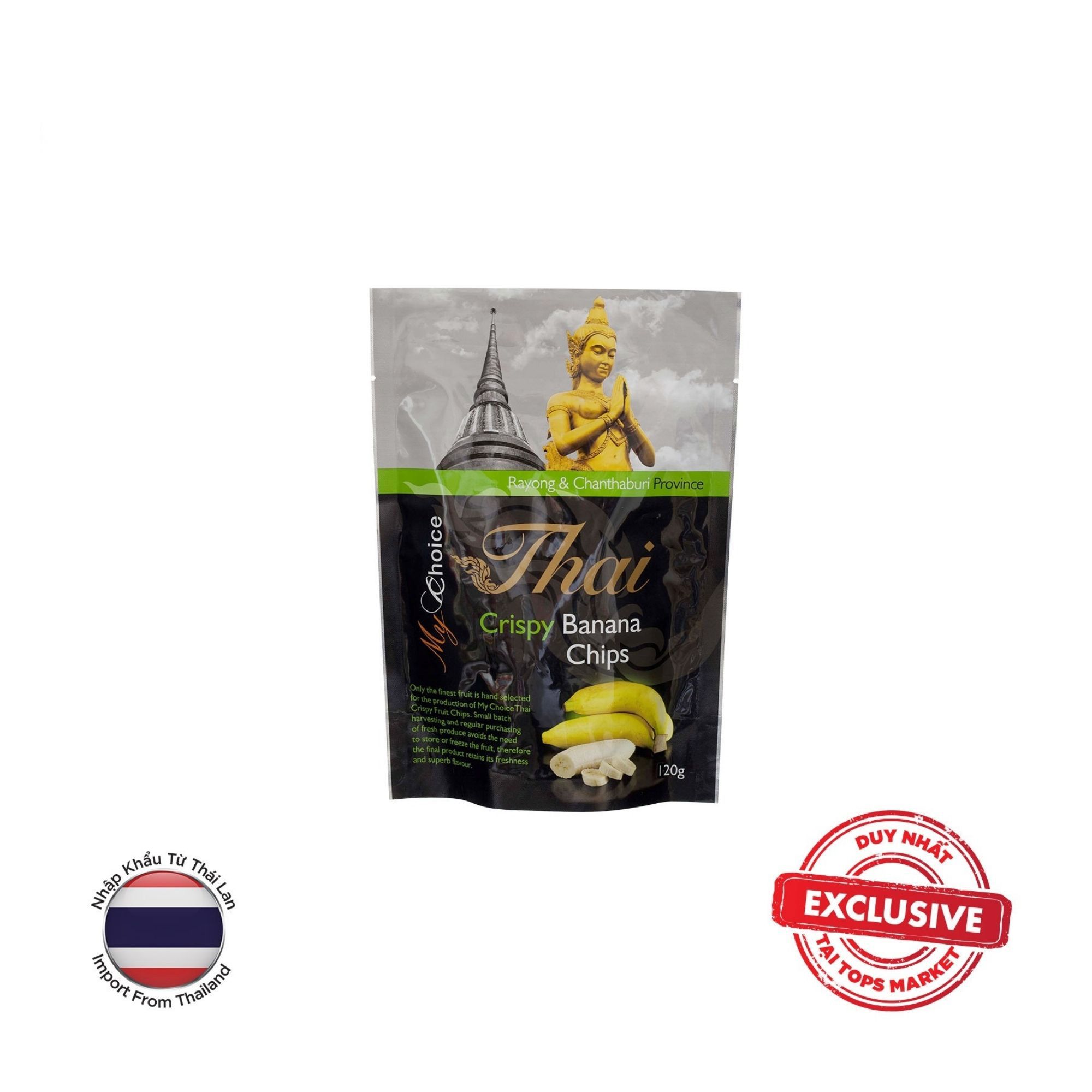 MYCHOICE CHUỐI SẤY GIÒN 120G