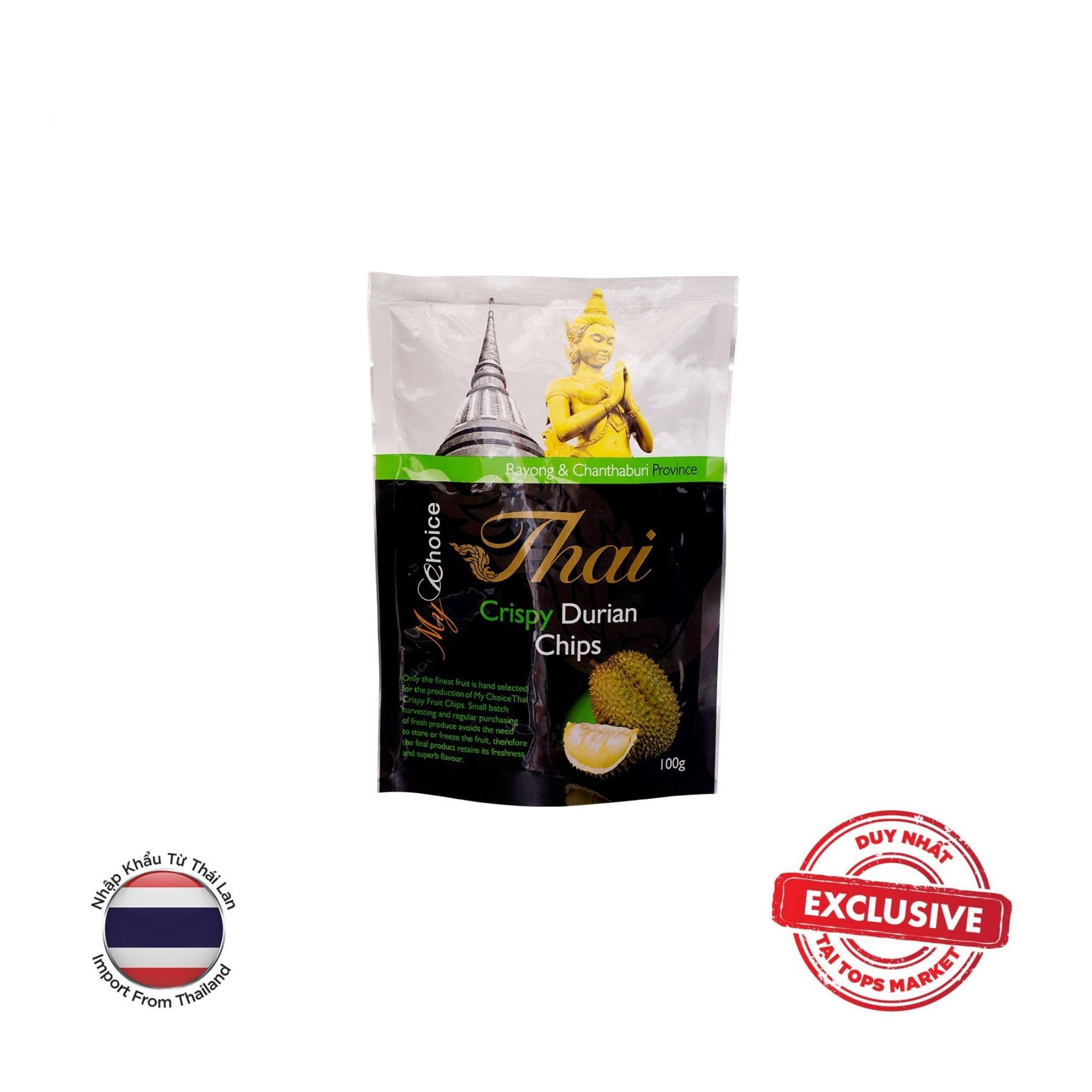 MYCHOICE SẦU RIÊNG SẤY GIÒN 100G
