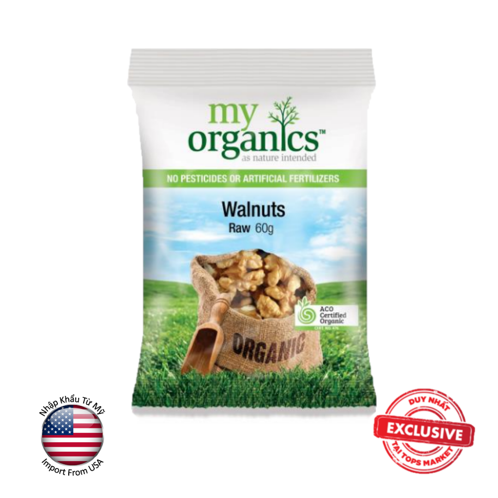 HẠT ÓC CHÓ - MY ORGANICS 60 g