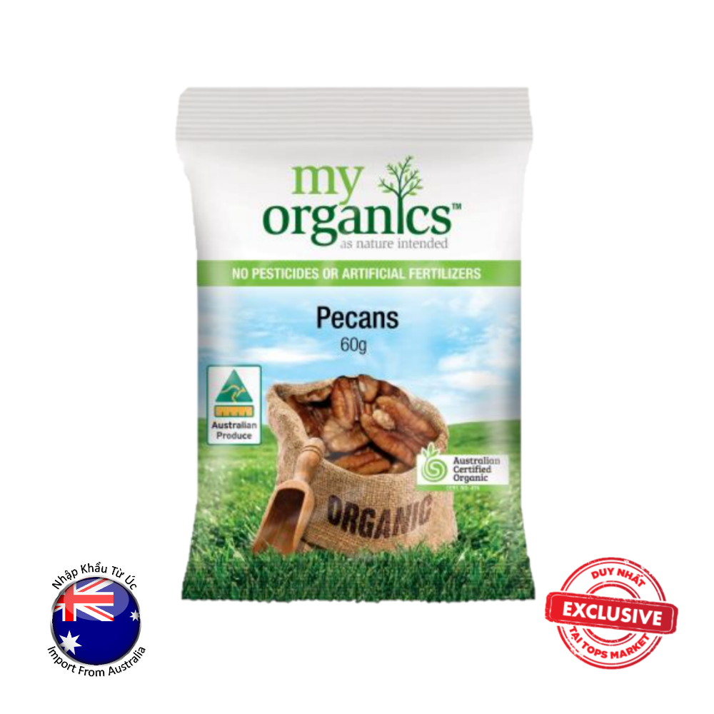 HẠT HỒ ĐÀO - MY ORGANICS 60 g