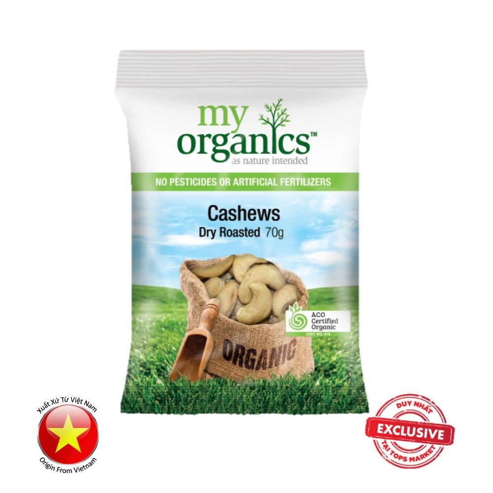 HẠT ĐIỀU - MY ORGANICS 70 g