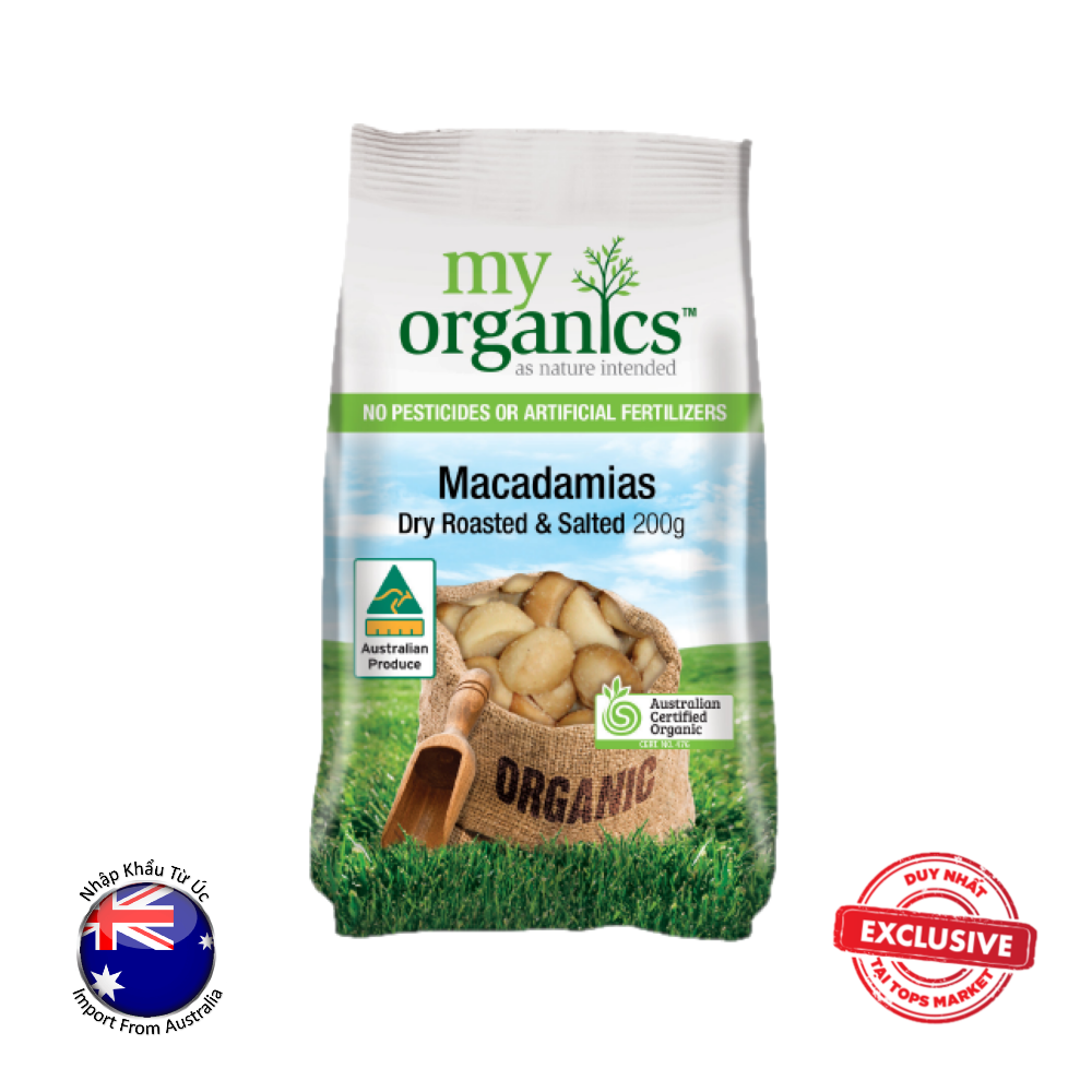 HẠT MẮC CA RANG MUỐI- MY ORGANICS 200 g