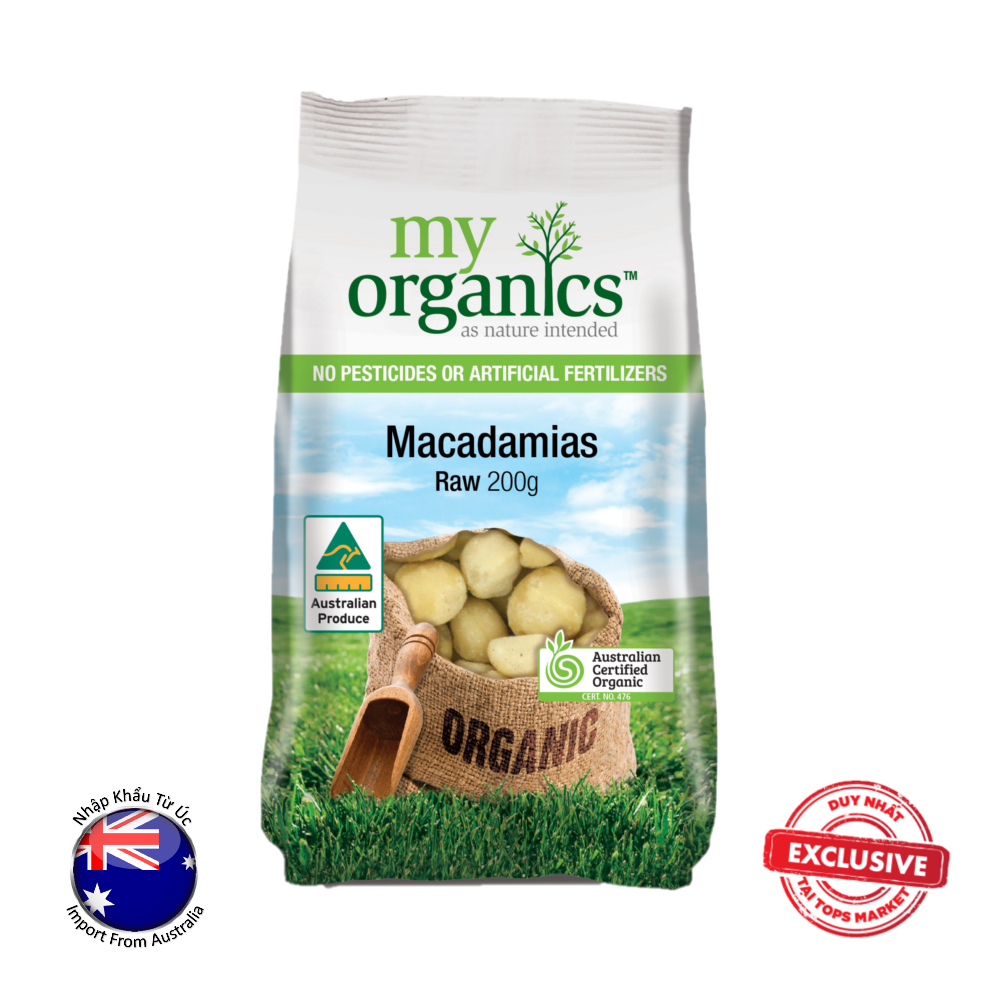 HẠT MẮC CA - MY ORGANICS 200 g