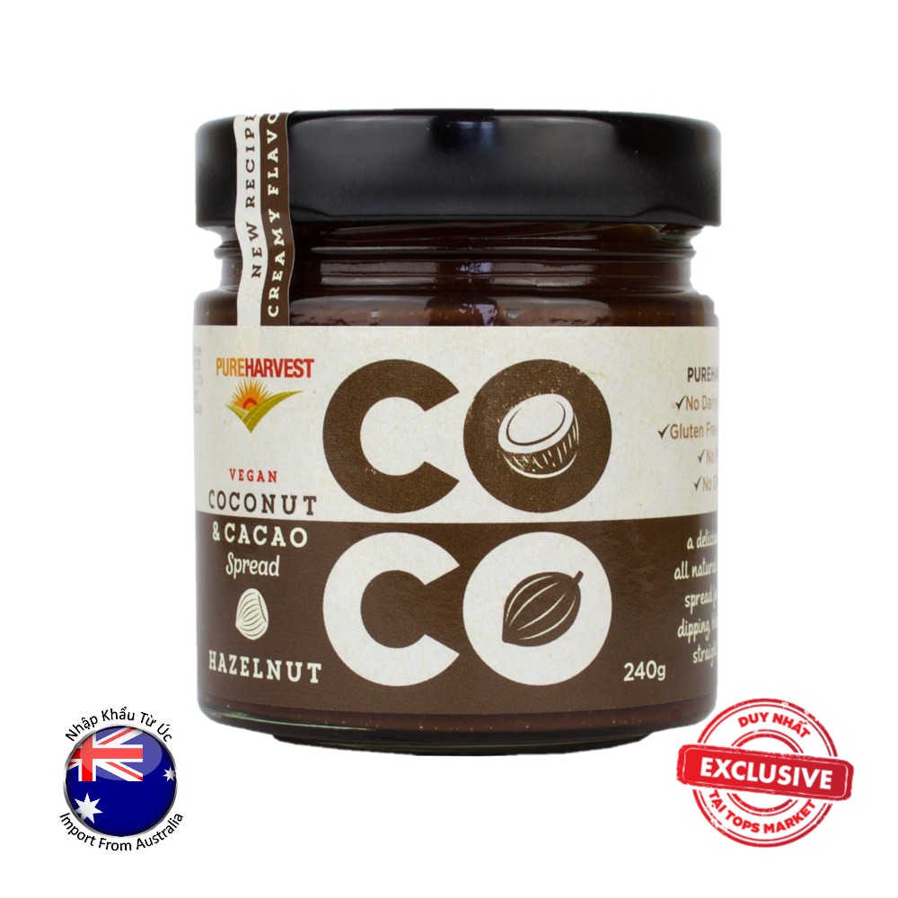 BO DUA CACAO HAT PHI - PUREHAVEST 240 g