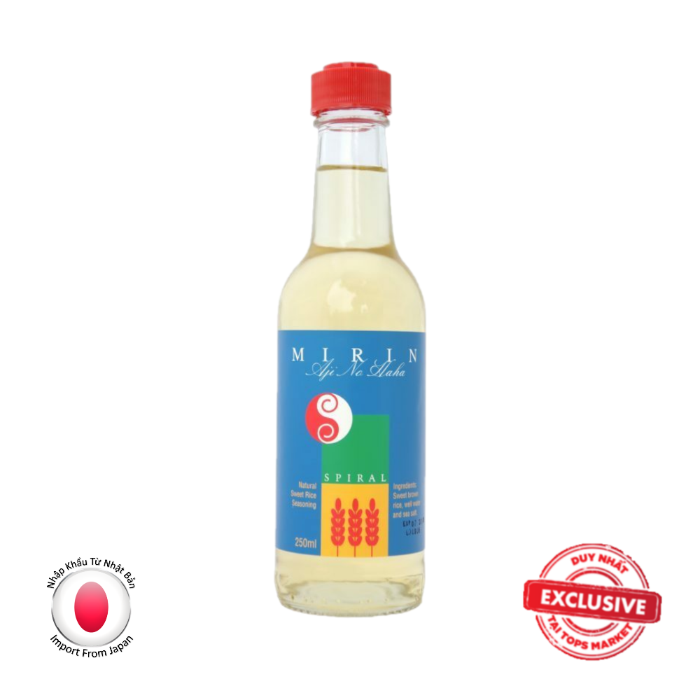 RƯỢU NẤU ĂN MIRIN - SPIRAL 250 ml