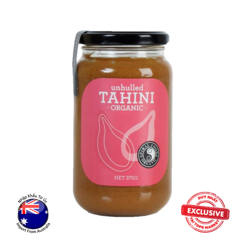 SỐT ME NGUYÊN VỎ HỮU CƠ - SPIRAL 375 g