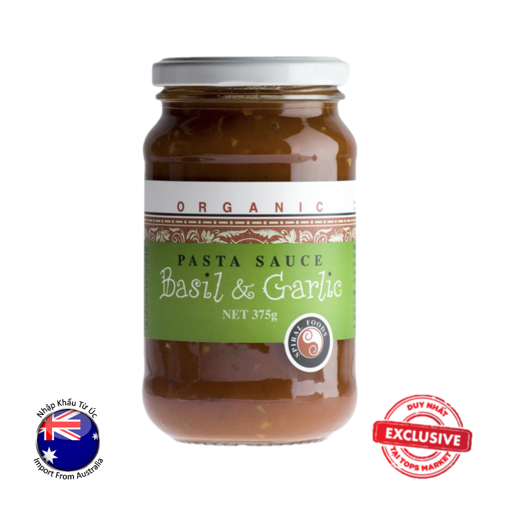 SỐT PASTA TỎI VÀ HÚNG TÂY- SPIRAL 375 g