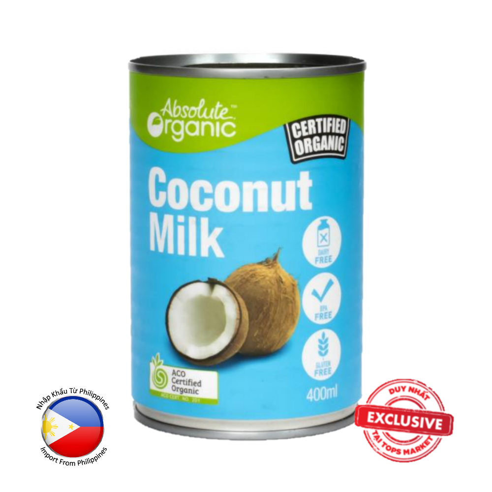 S ESC NUOC COT DUA - ABSOLUTE ORGANIC 400 ml