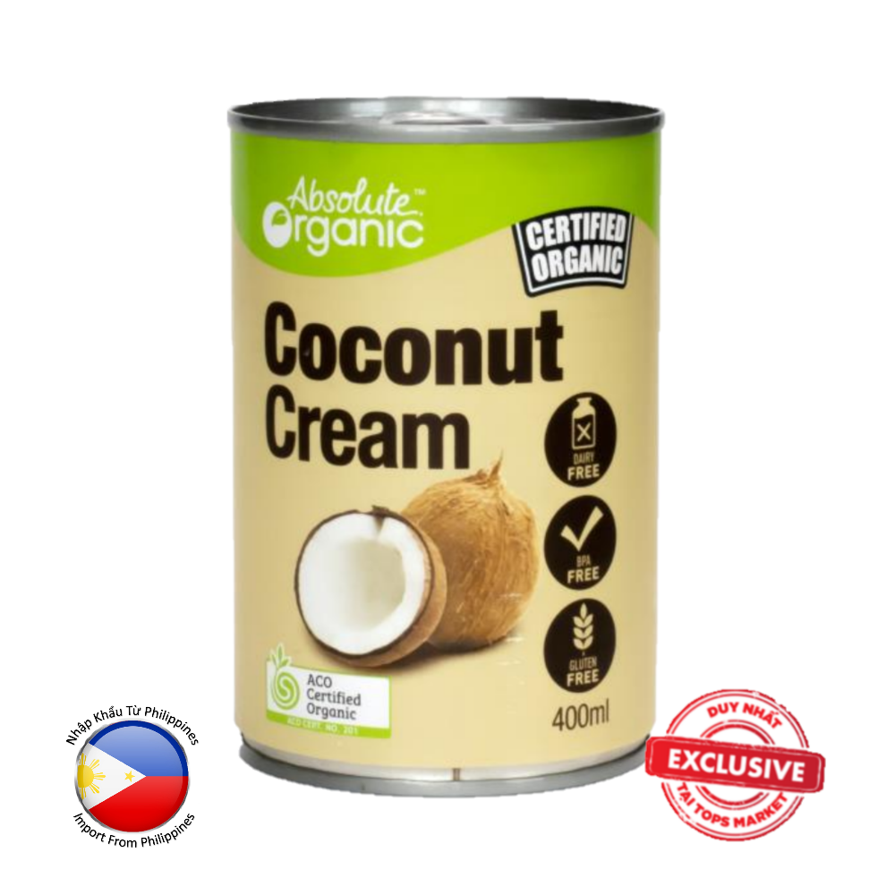 S ESC NUOC COT DUA DAC - ABSOLUTE ORGANIC 400 ml