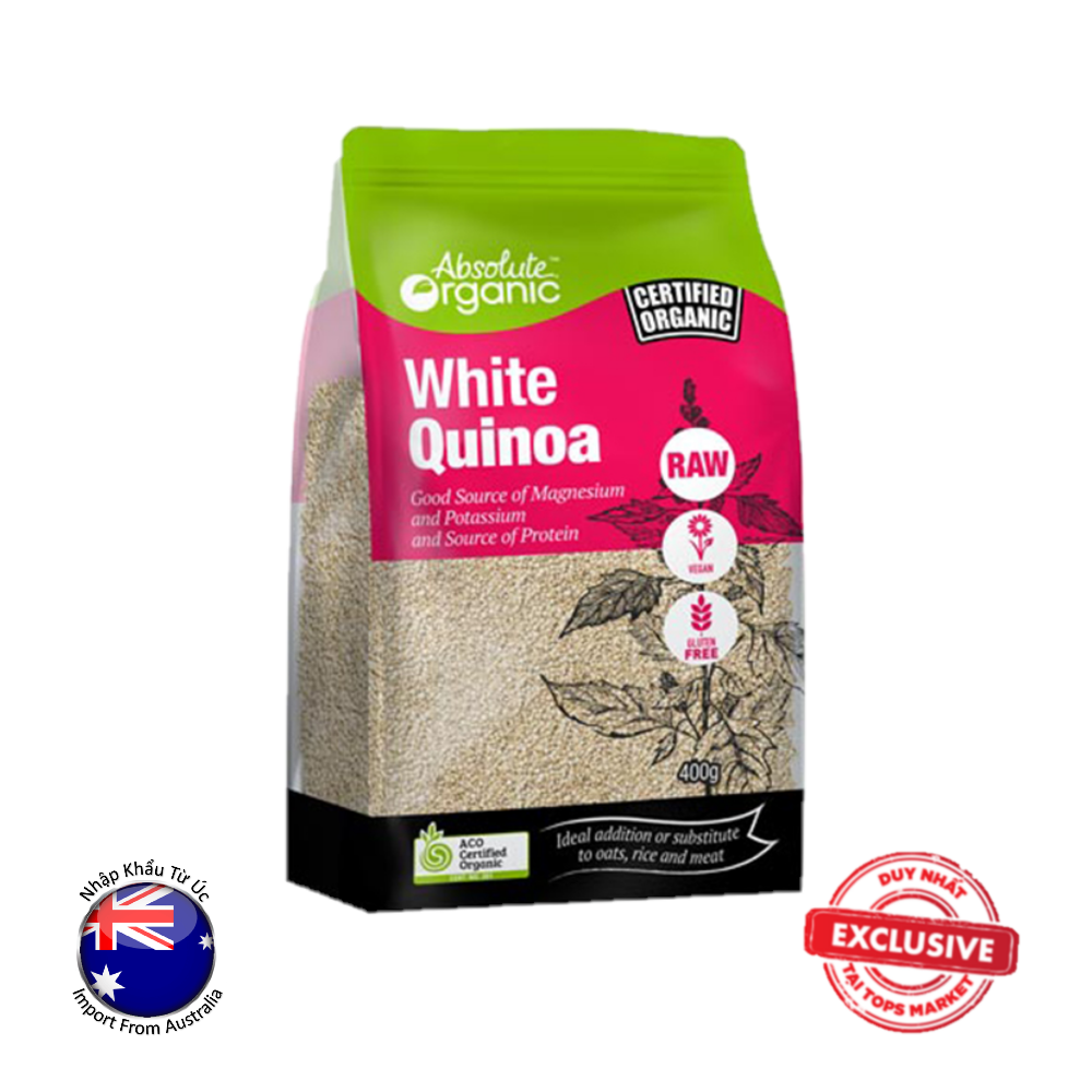 HẠT DIÊM MẠCH TRẮNG - ABSOLUTE ORGANIC 400 g
