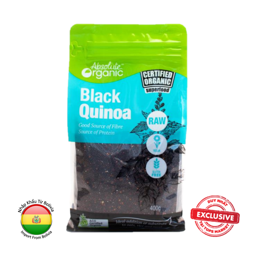 S ESC HẠT DIÊM MẠCH ĐEN - ABSOLUTE ORGANIC 400 g