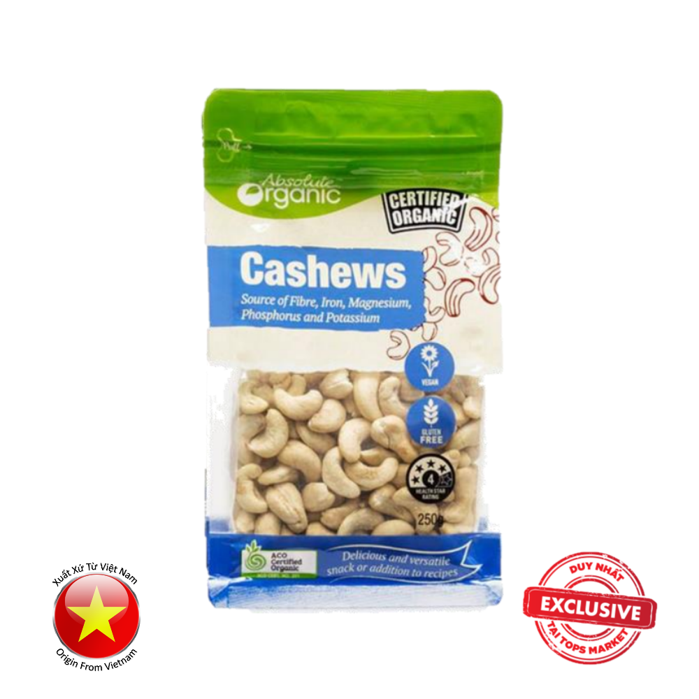 HẠT ĐIỀU - ABSOLUTE ORGANIC 250 g