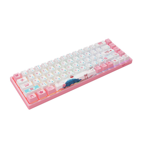  Bàn phím cơ AKKO 3068 v2 World Tour Tokyo R2 RGB – Bluetooth 5.0 (Gateron switch / Foam tiêu âm / Pre-Lubed) 