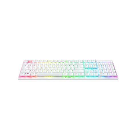  Bàn phím Gaming Razer DeathStalker V2 Pro - White Edition - Clicky Purple Switch 