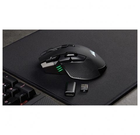  Chuột Không Dây Corsair Iron Claw RGB (USB/RGB/Đen) 