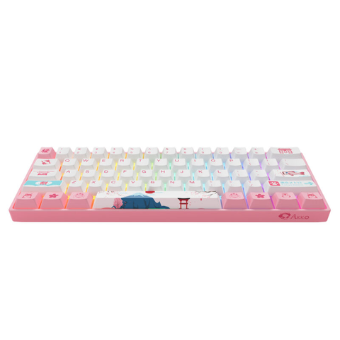  Bàn phím cơ AKKO 3061 World Tour Tokyo R2 (Hotswap / Gateron switch Pre-Lubed / RGB / Foam tiêu âm) 