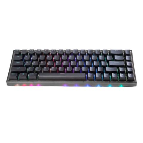  Bàn phím cơ Keycool GZ68 Pro–Smoke Black 