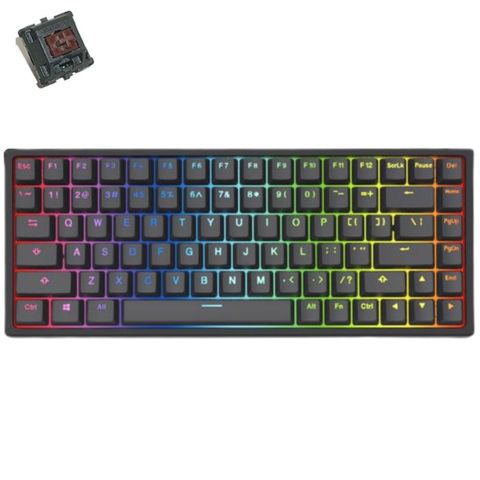  Bàn phím cơ Keycool KC84 - B12 Black 