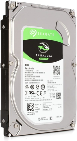  HDD Seagate BarraCuda 1TB 3.5 inch SATA III 64MB Cache 7200RPM ST1000DM010 