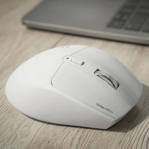  Chuột không dây HyperWork Silentium MS01 - White 