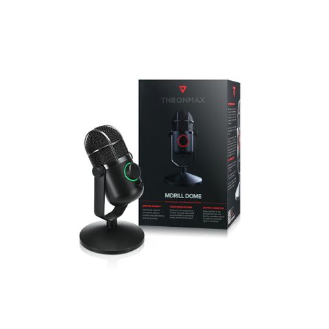  Microphone Thronmax Mdrill Dome M3 Jet Black 