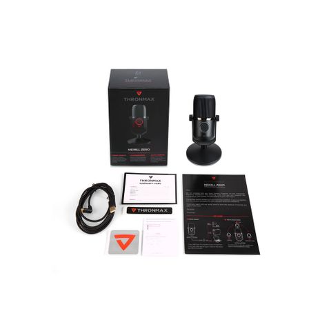  Microphone Thronmax Mdrill Zero M4 Plus Jet Black 