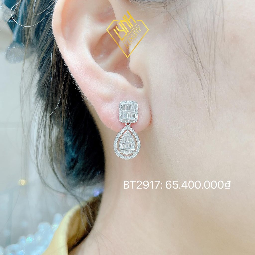 BÔNG TAI KIM CƯƠNG BT2917