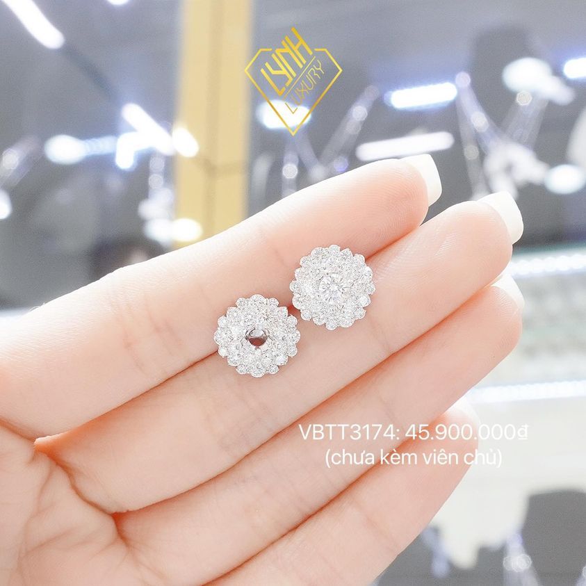 BÔNG TAI KIM CƯƠNG LYNH LUXURY