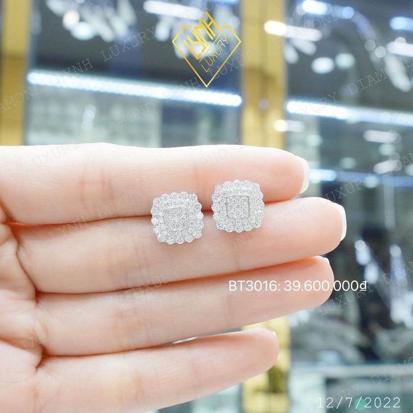 BÔNG TAI KIM CƯƠNG LYNH LUXURY