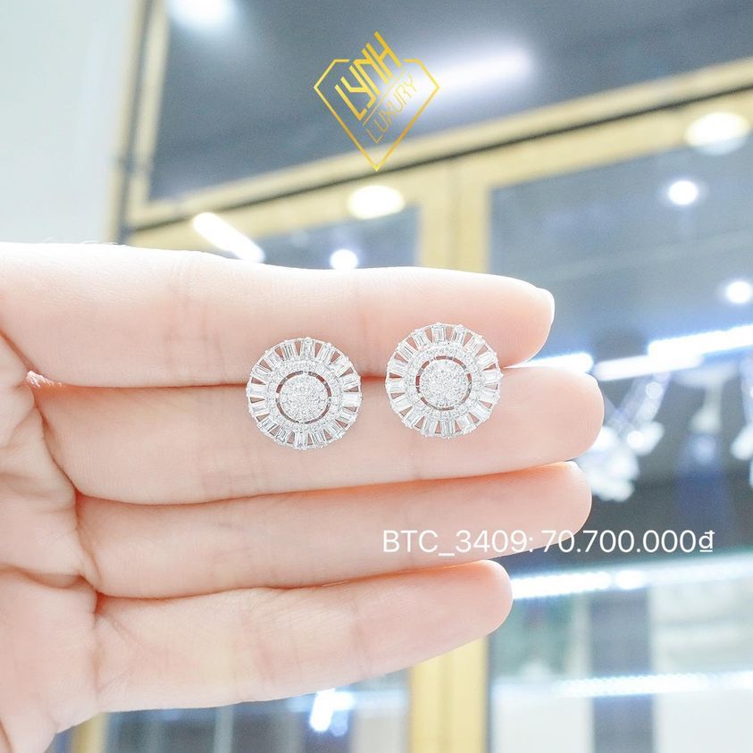 BÔNG TAI KIM CƯƠNG LYNH LUXURY