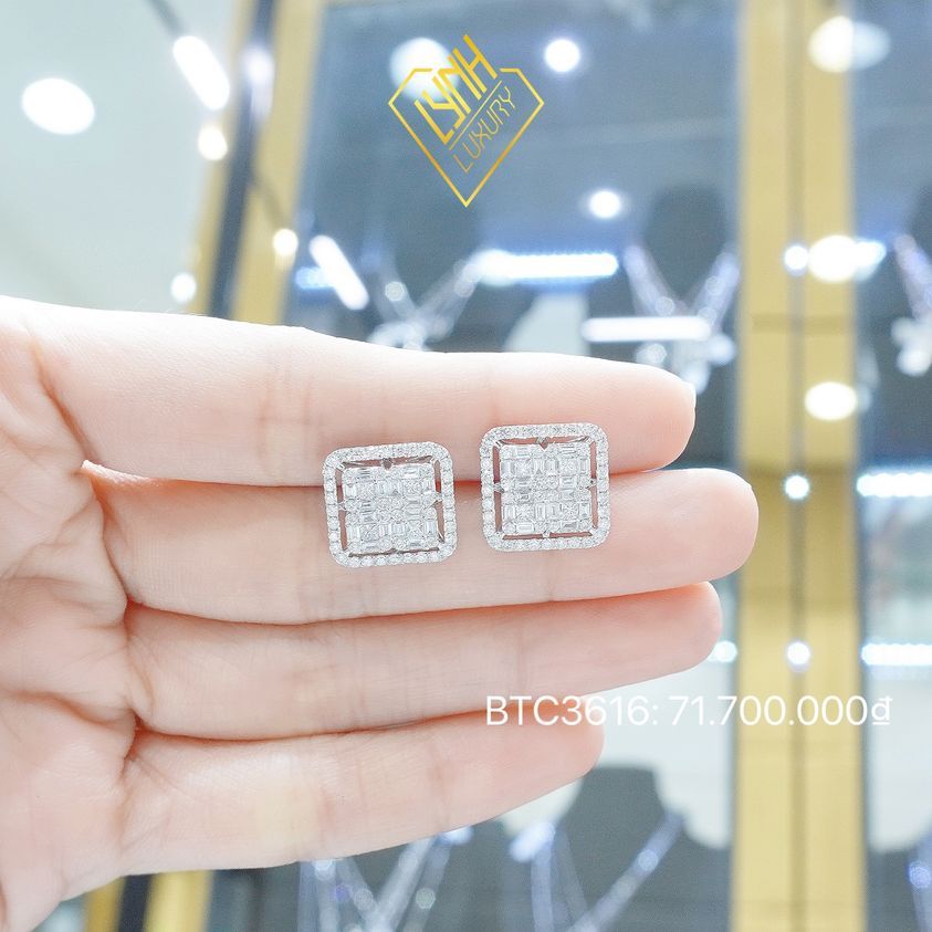 BÔNG TAI KIM CƯƠNG LYNH LUXURY