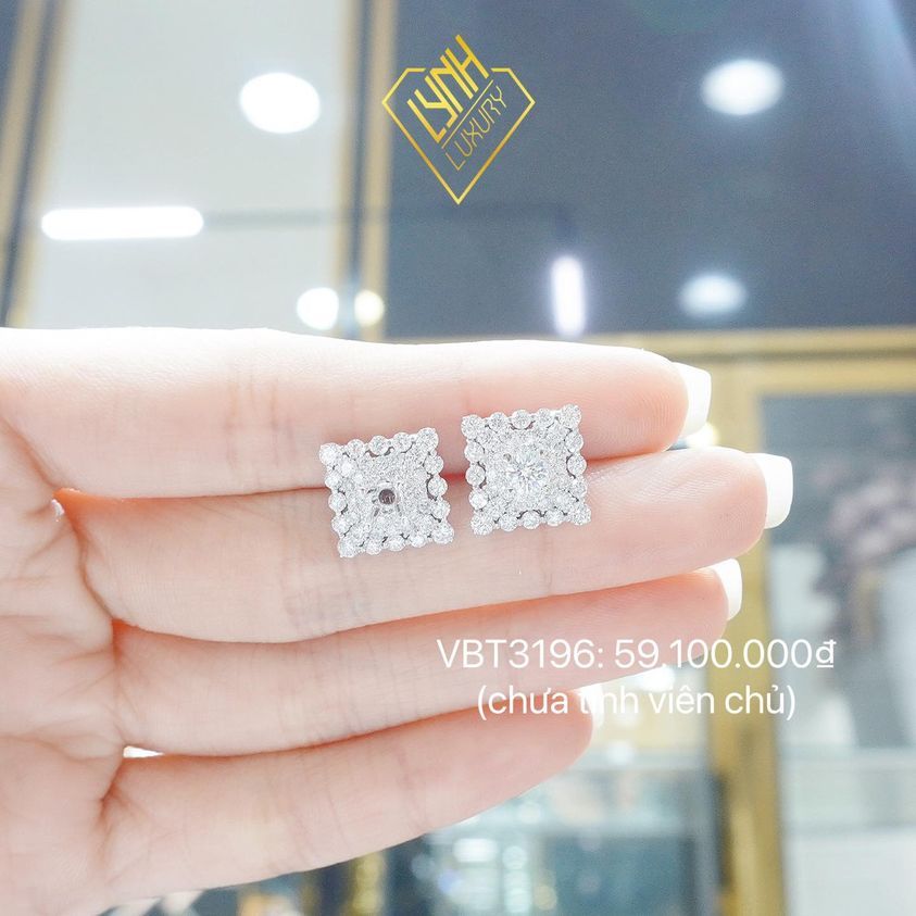 BÔNG TAI KIM CƯƠNG LYNH LUXURY
