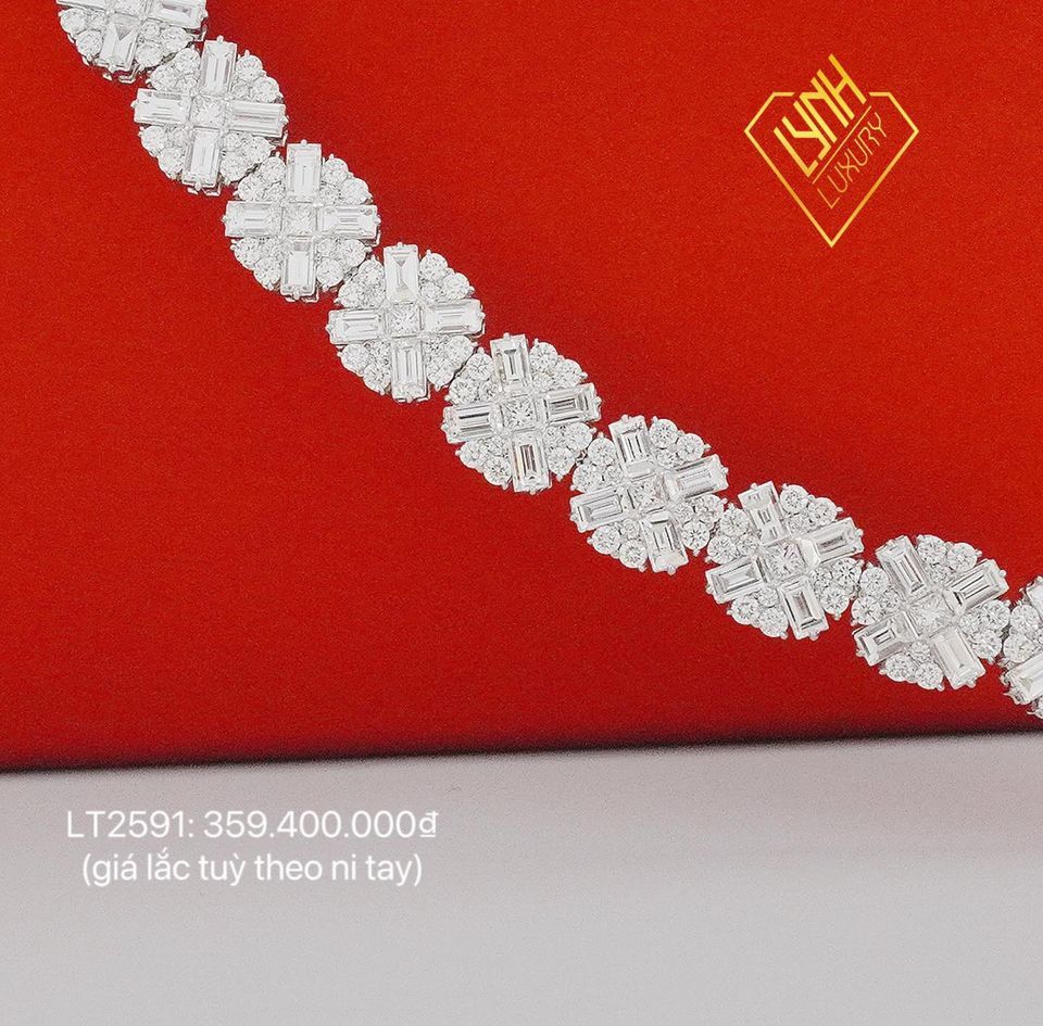 LẮC TAY KIM CƯƠNG LYNH LT2591