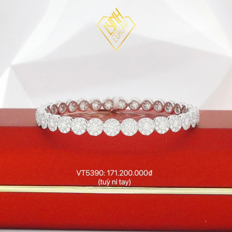 VÒNG TAY KIM CƯƠNG LYNH VT5390