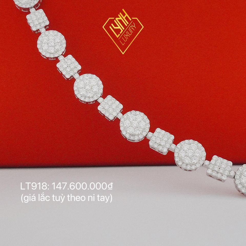 LẮC TAY KIM CƯƠNG LYNH LT918