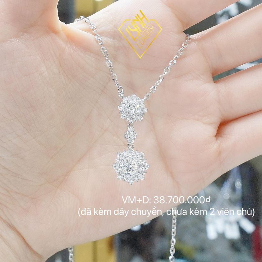 MẶT DÂY CHUYỀN KIM CƯƠNG LYNH LUXURY
