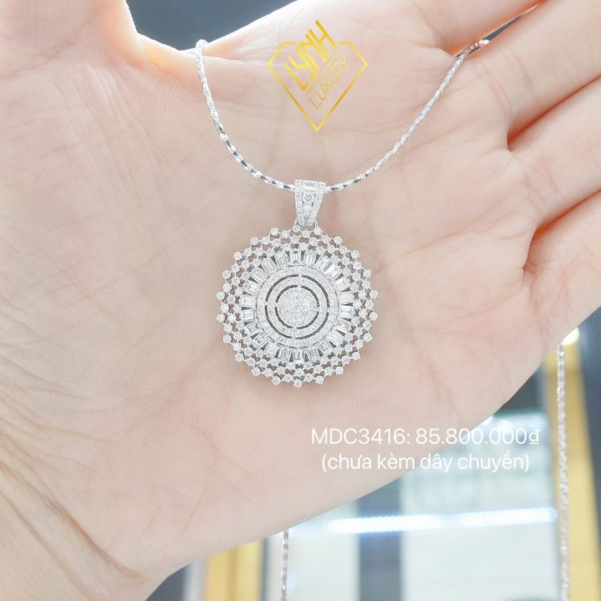 MẶT DÂY CHUYỀN KIM CƯƠNG LYNH LUXURY