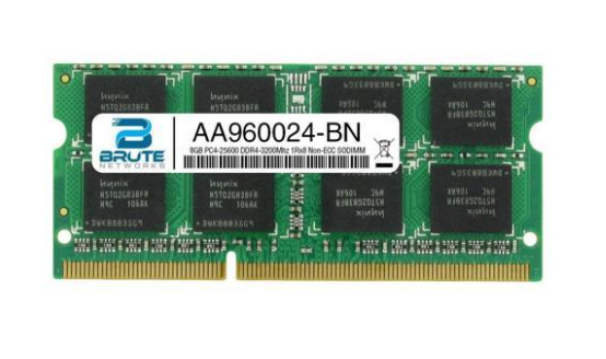AA960024 - Dell Compatible 8GB PC4-25600 DDR4-3200Mhz 1Rx8 1.2v 260-Pin DDR4 SO-DIMM