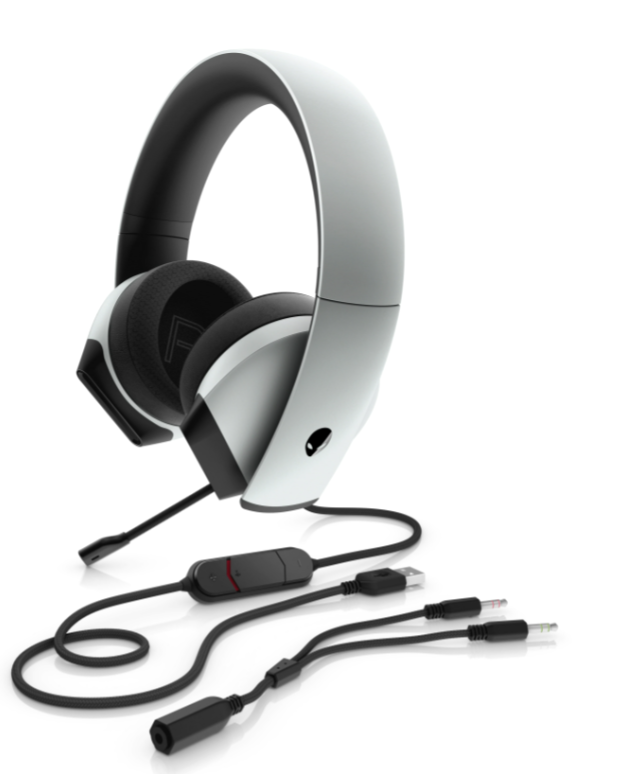 TAI NGHE CHƠI GAME CÓ DÂY ALIENWARE 7.1 - AW510H - LUNAR LIGHT