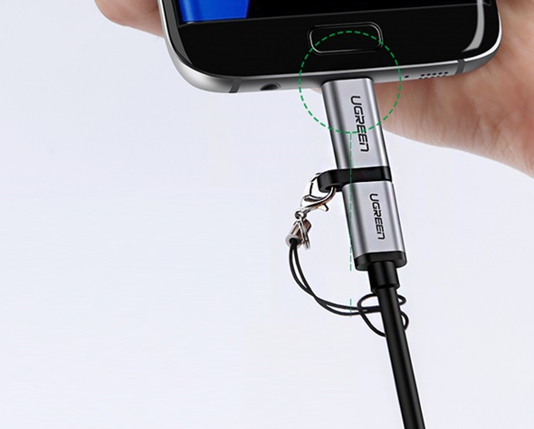 Đầu chuyển đổi Micro USB to USB type-C chính hãng Ugreen 50590 cao cấp