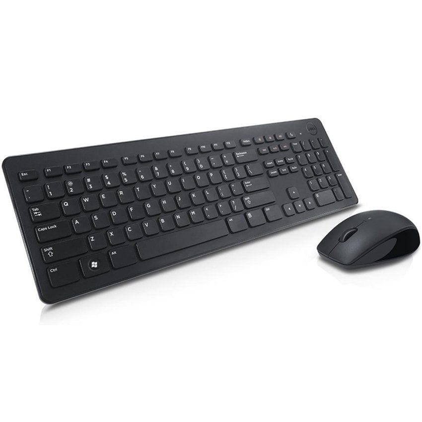 Keyboard & Mouse Dell Wireless KM 636 ( Black )
