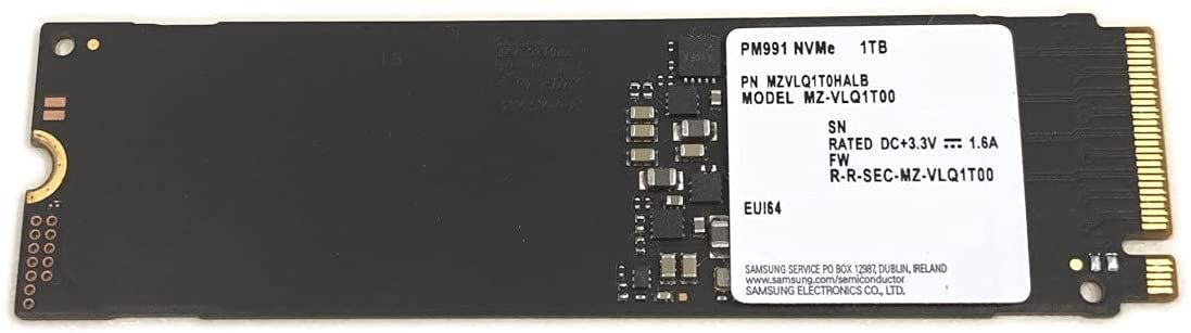 SSD Samsung 1TB PM991 M.2 2280 PCIe NVMe Gen 3×4 MZVLQ1T0HALB