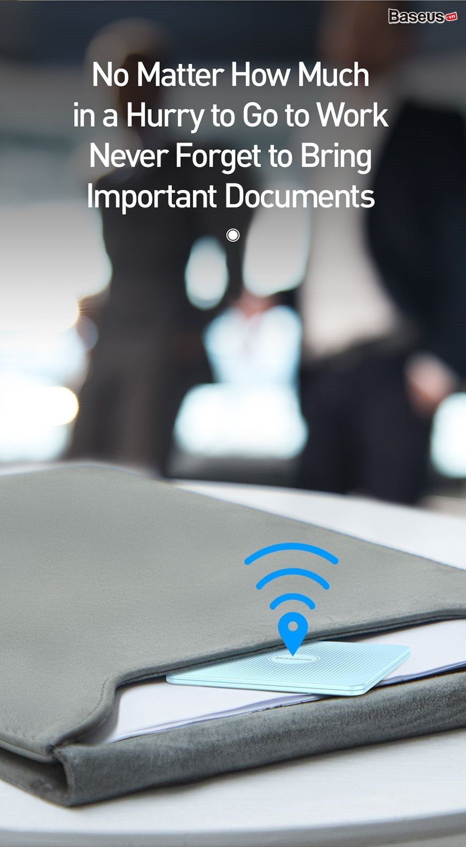 Tag Bluetooth thông minh Baseus Intelligent T1/ T2 dùng chống thất lạc đồ dùng (Card Type Anti-loss Alarm Device)