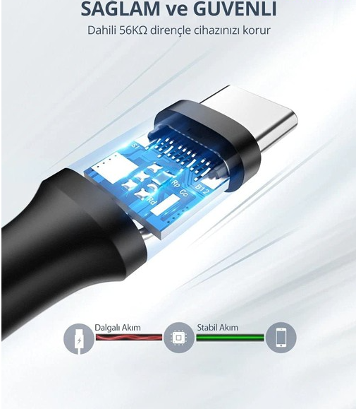 Cáp sạc, dữ liệu USB Type-A 2.0 sang USB Type-C dài 1M Ugreen 60116 cao cấp
