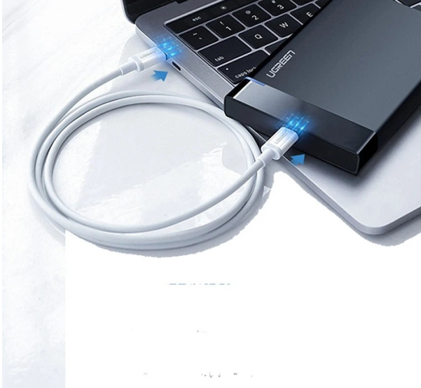 Cáp sạc, dữ liệu USB Type-C to USB Type-C dài 1,5M hỗ trợ PD 60W Ugreen 60519