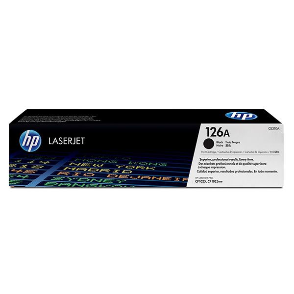 Mực in Laser màu HP 126A Black (CE310A) - Màu đen - Dùng cho HP 1025, HP 1025 NW